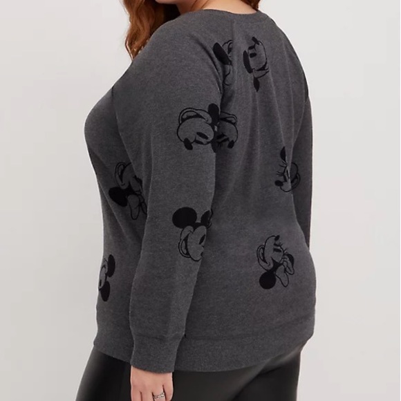 TORRID SWEATSHIRT - DISNEY MICKEY & MINNIE MOUSE - Picture 2 of 4